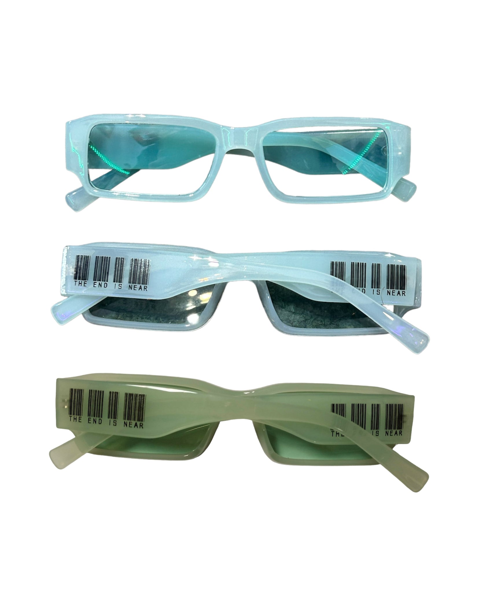 Barcode Sunglasses (Jade)